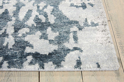 Nourison Home Silk Shadows  Silver Grey  Transitional