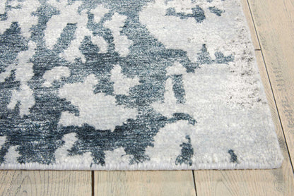 Nourison Home Silk Shadows  Silver Grey  Transitional