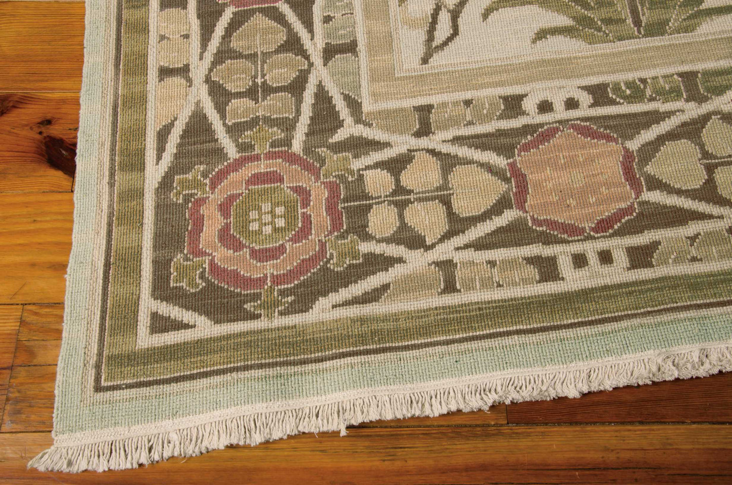 Nourison Home Nourmak  Light Green  Traditional