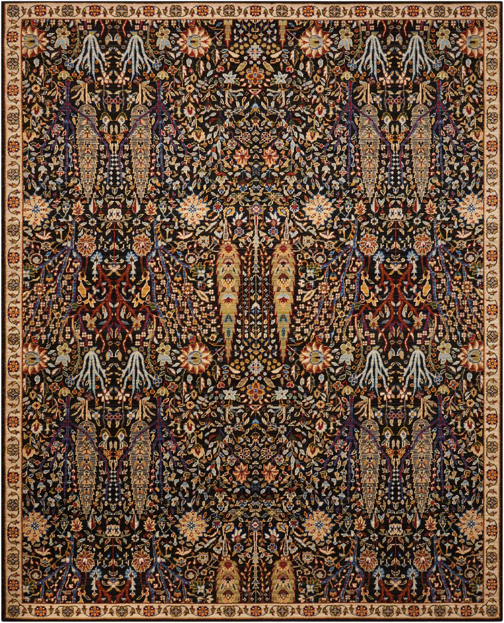 Nourison Home Timeless  Navy  Traditional