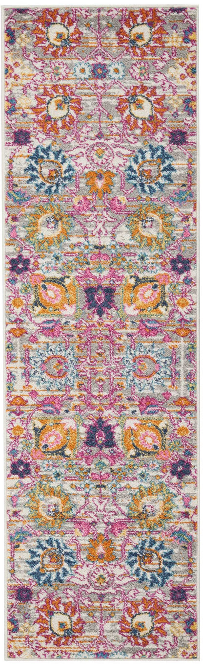 Nourison Home Passion PSN01 Silver Transitional Power-loomed Rugs
