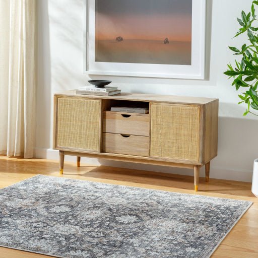 Vivir Lorelai VVLO - 2305 Black Traditional Rug - Rugs - Vivir - Atlanta Designer Rugs