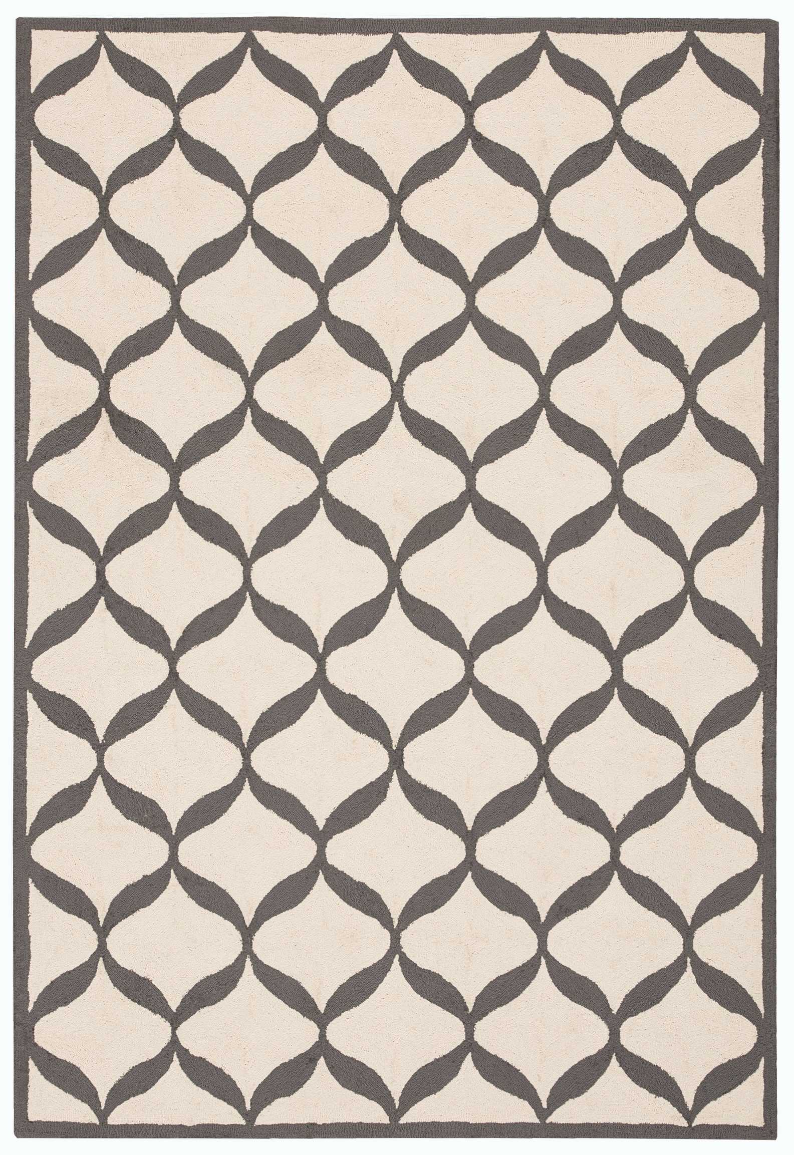 Nourison Home Decor  White Light Grey  Contemporary