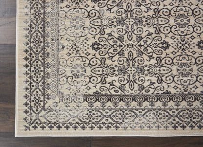 Nourison Home Silver Screen  Grey  Transitional