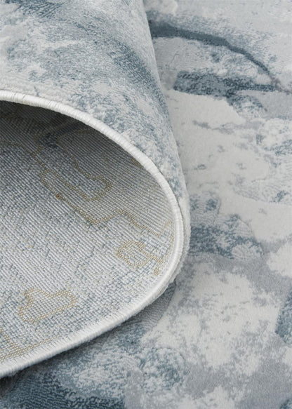 Feizy Atwell 3282F Aqua Transitional/Industrial Machine Woven Rug - Rugs - Feizy - Atlanta Designer Rugs