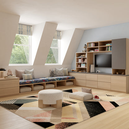 Nourison Home Washable Decor  Multicolor  Contemporary