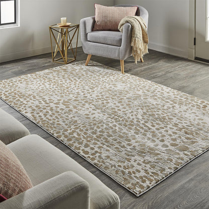 Feizy Waldor 3837F Beige Transitional Machine Woven Rug - Rugs - Feizy - Atlanta Designer Rugs