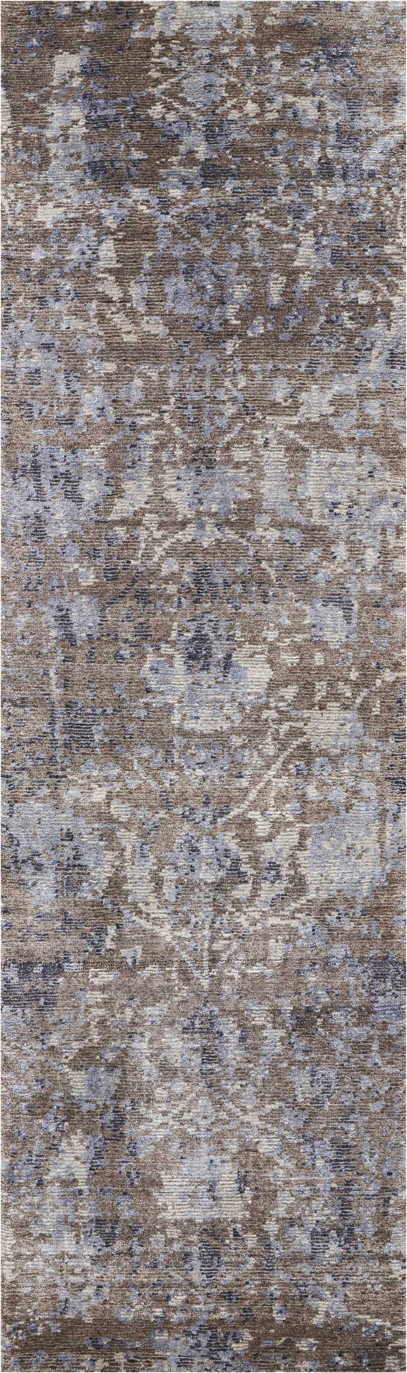 Nourison Home Lucent LCN03 Dove Transitional Knotted Rug
