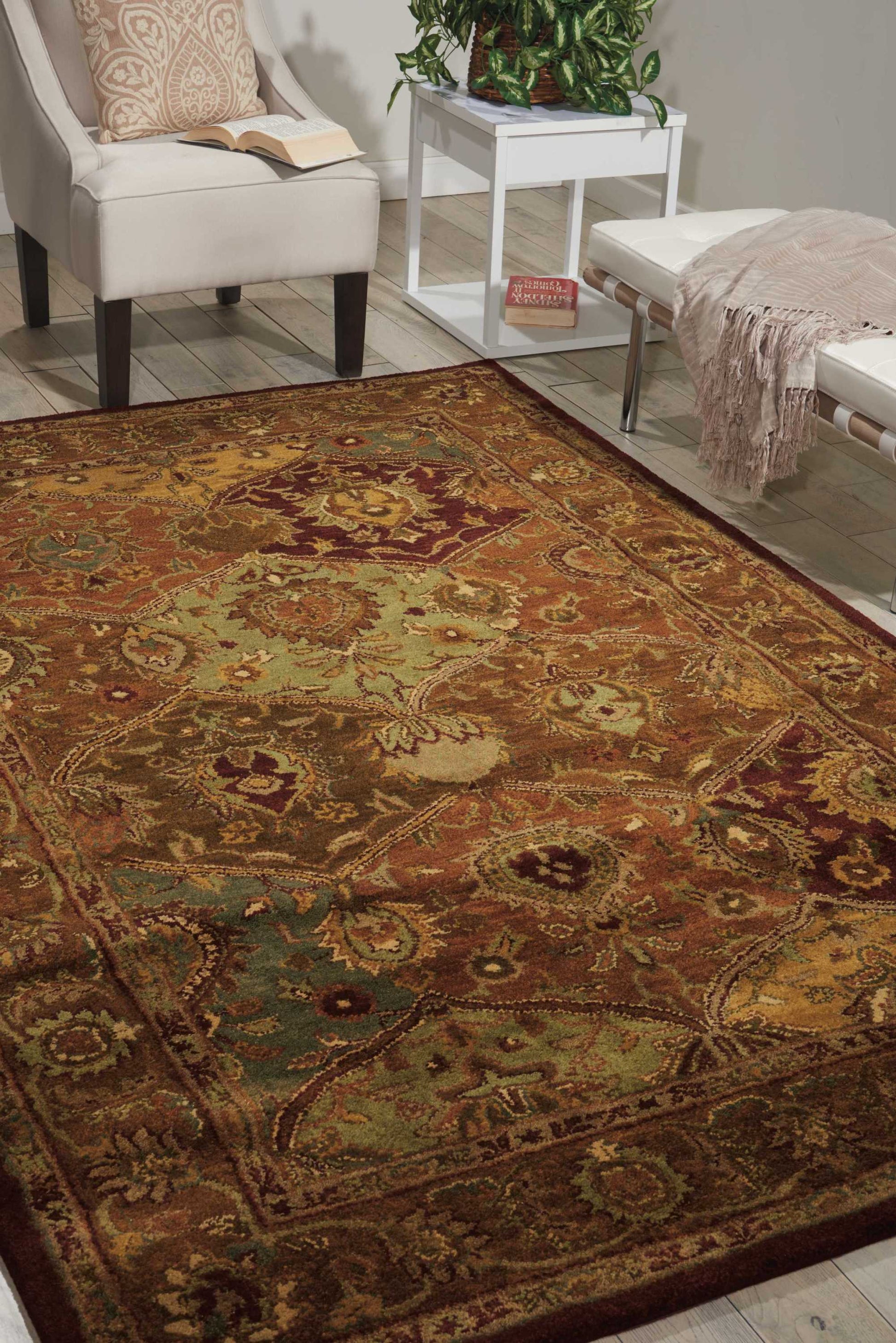 Nourison Home Jaipur  Multicolor  Traditional