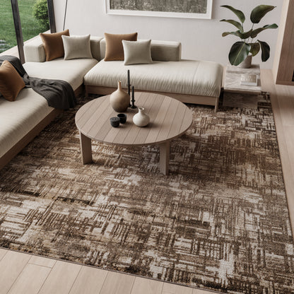 Nourison Home Dekor  Brown  Contemporary