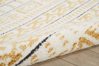 Nourison Home Kamala  Yellow  Contemporary