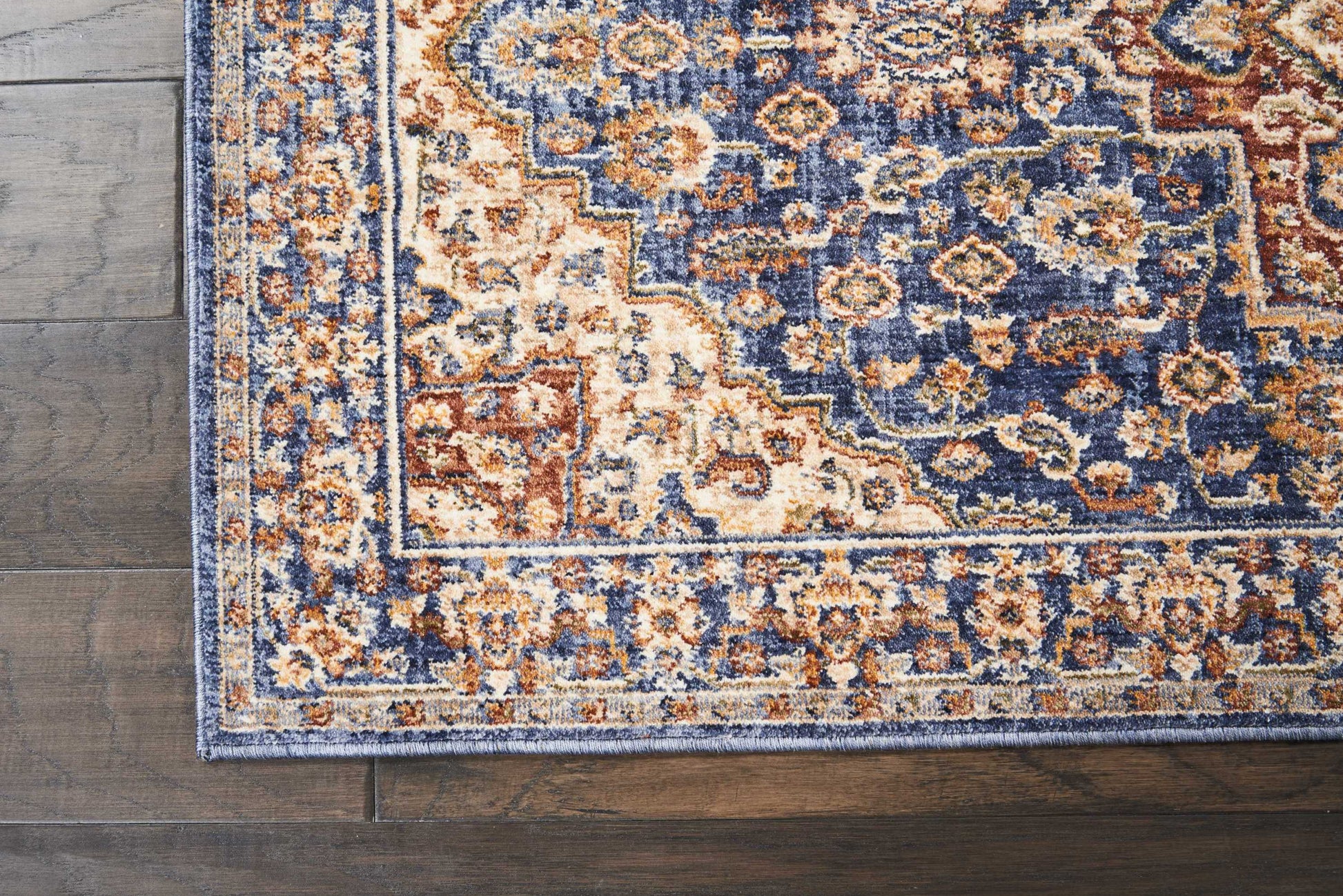 Nourison Home Lagos  Blue  Traditional