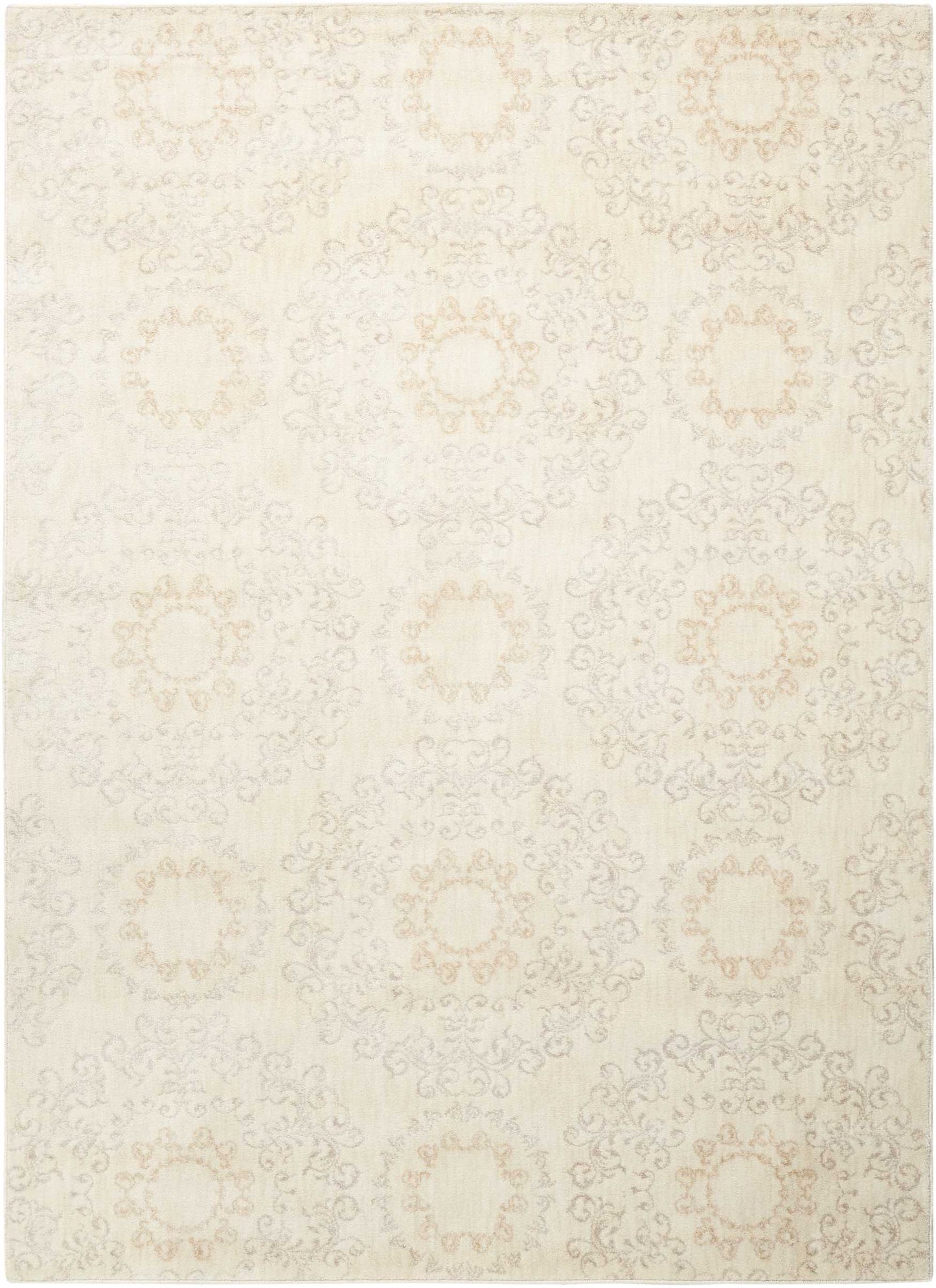 Nourison Home Tranquility TNQ03 Ivory Transitional Power-loomed Rug