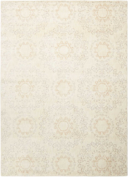 Nourison Home Tranquility TNQ03 Ivory Transitional Power-loomed Rug