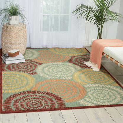 Nourison Home Aristo  Multicolor  Contemporary