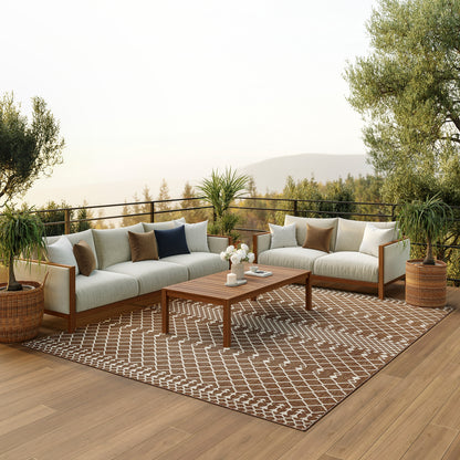 Nourison Home Positano  Natural  Contemporary