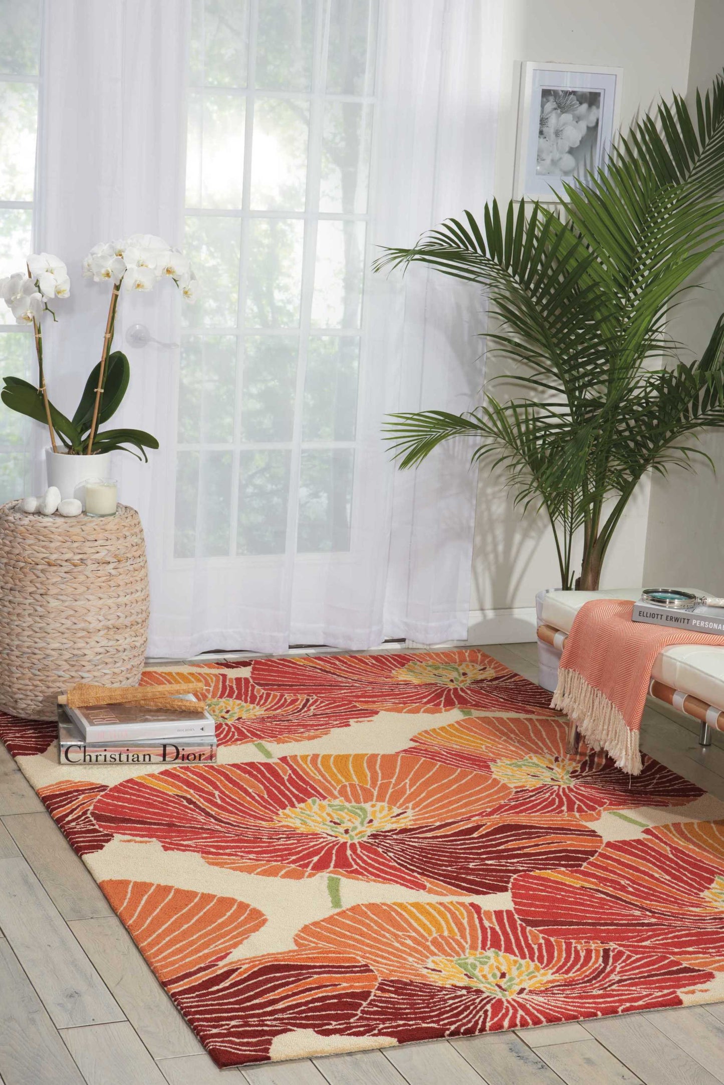 Nourison Home Fantasy  Sunset  Contemporary