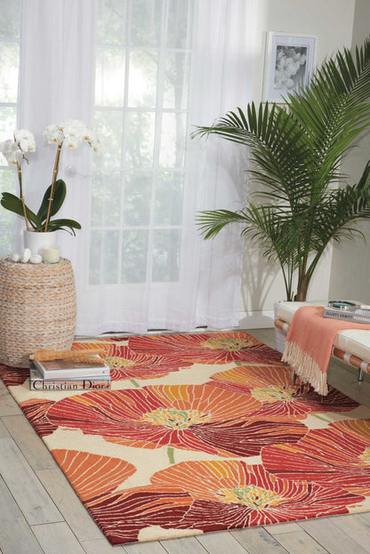 Nourison Home Fantasy  Sunset  Contemporary