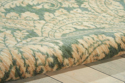 Nourison Home Aristo  Blue Ivory  Transitional