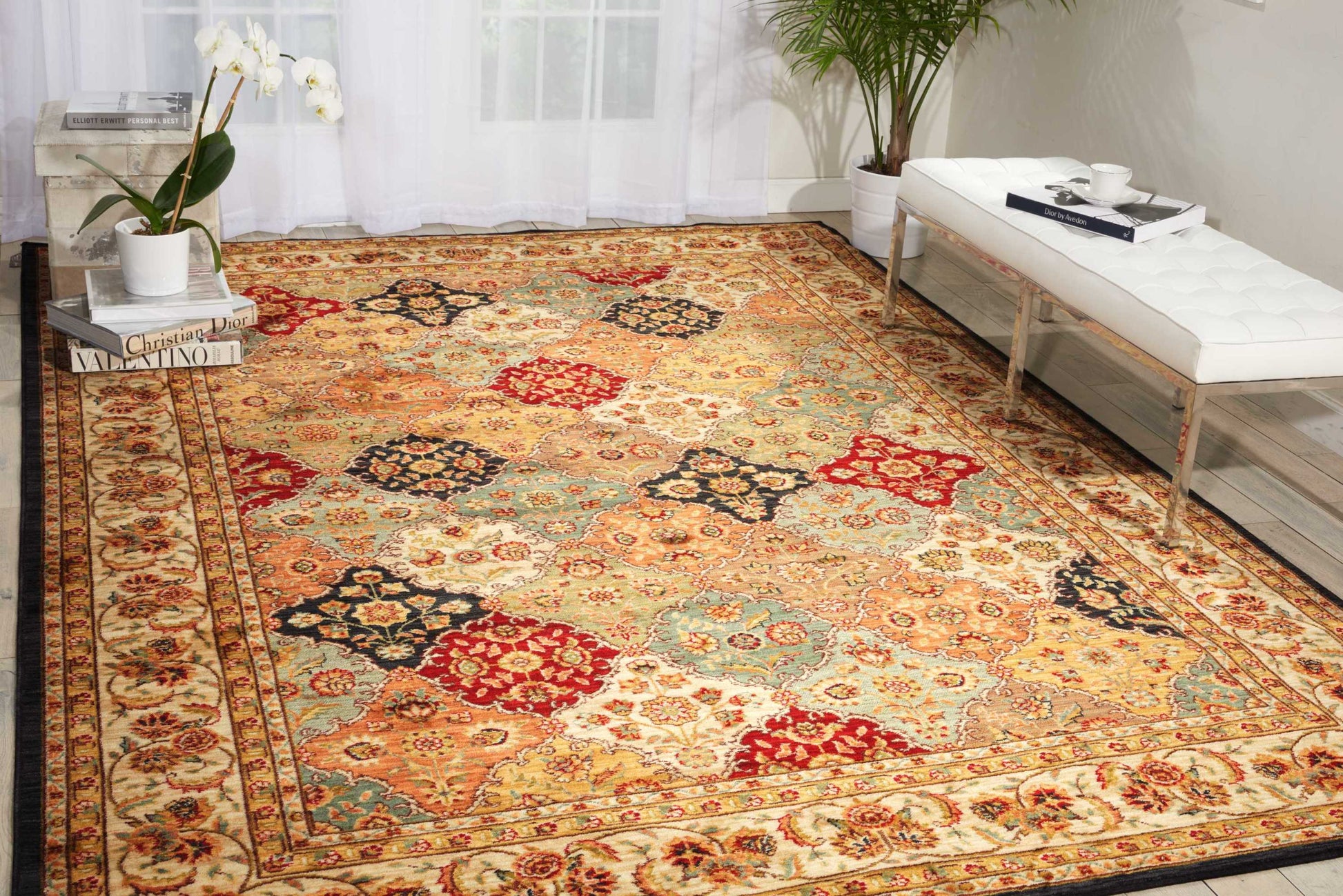 Nourison Home Ancient Times  Multicolor  Traditional