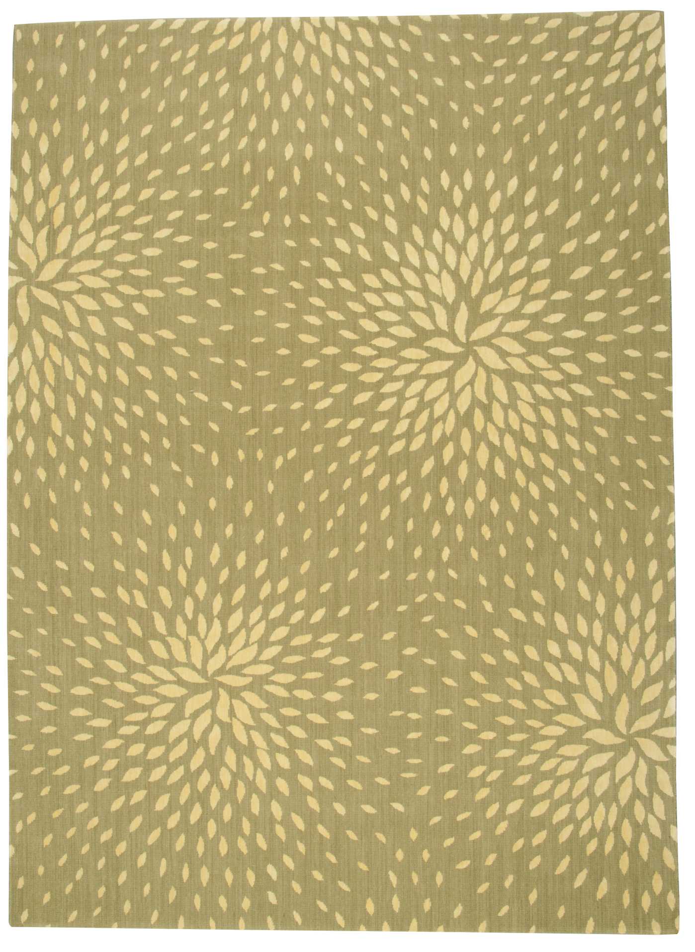 Nourison Home Capri  Light Green  Contemporary