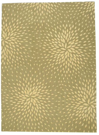 Nourison Home Capri  Light Green  Contemporary