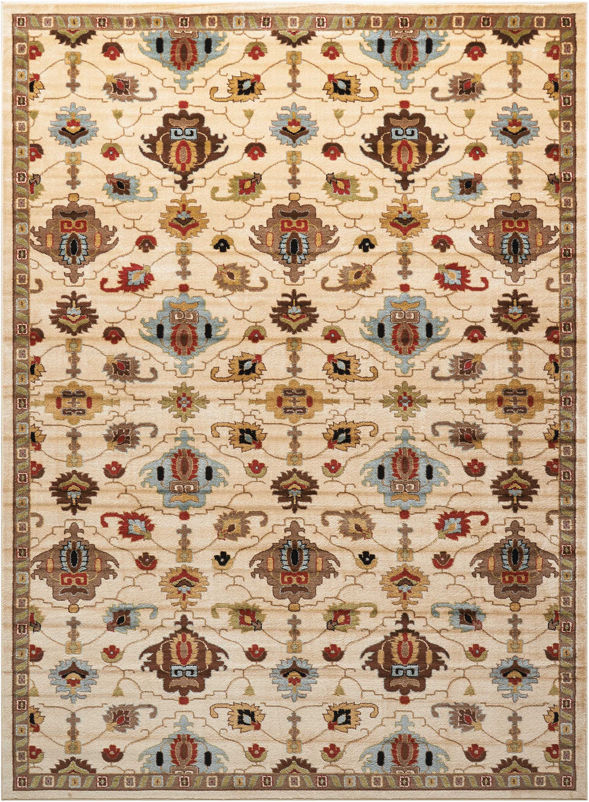Nourison Home Delano  Ivory  Traditional