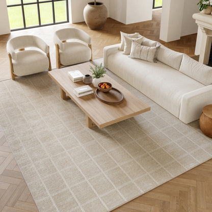 Nourison Home Serenity Home  Ivory Cream  Contemporary