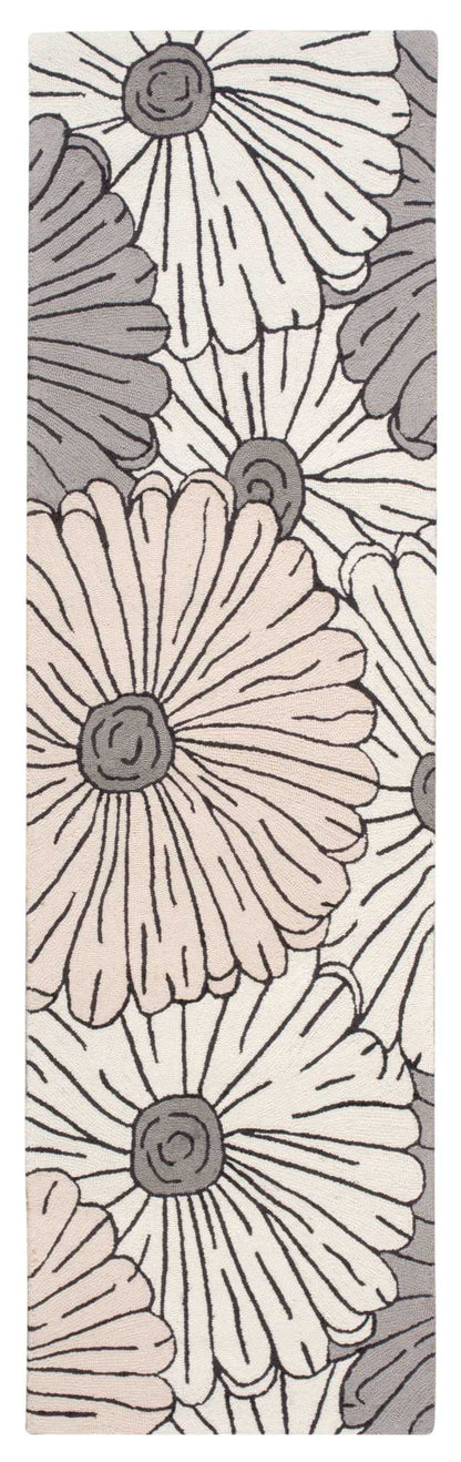 Nourison Home Fantasy FA25 Ivory Multicolor Contemporary Hooked Rug