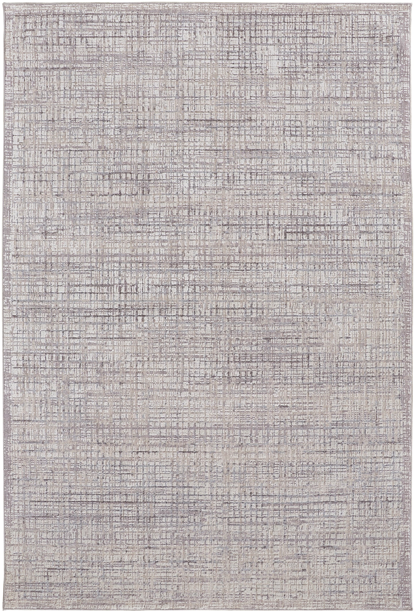 Feizy Lennon 39G4F Gray Transitional/Casual/Industrial Machine Woven Rug
