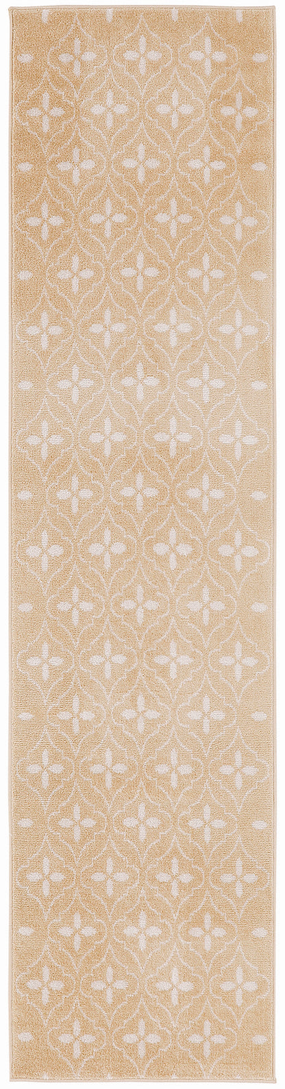Nourison Home Nourison Essentials NRE04 Beige Ivory Contemporary Power-loomed Rug