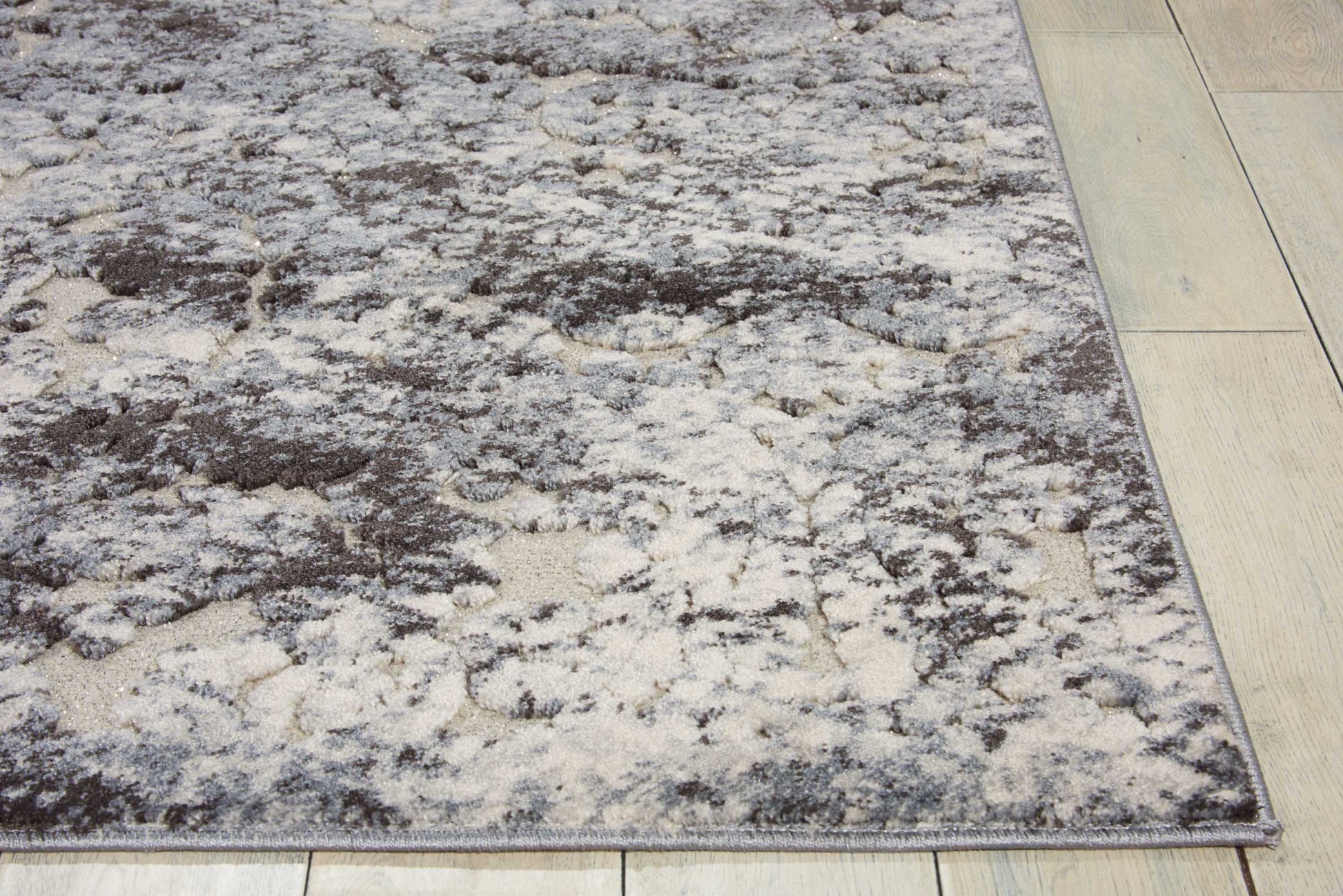 Michael Amini Gleam  Ivory Slate  Contemporary