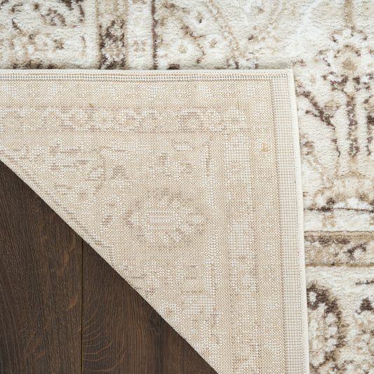 Nourison Home Dekor  Ivory Brown  Traditional