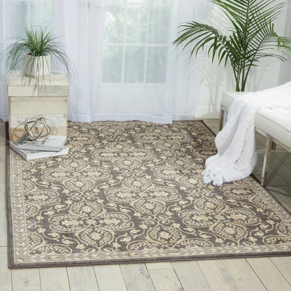 Nourison Home Riviera  Graphite  Traditional