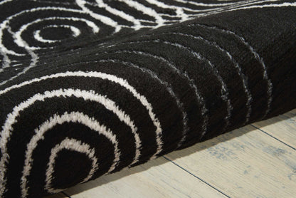 Nourison Home Studio  Black  Contemporary