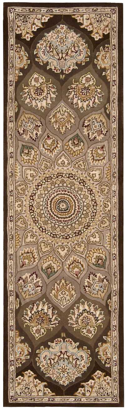 Nourison Home Nourison 2000 2318 Brown Traditional Tufted Rug