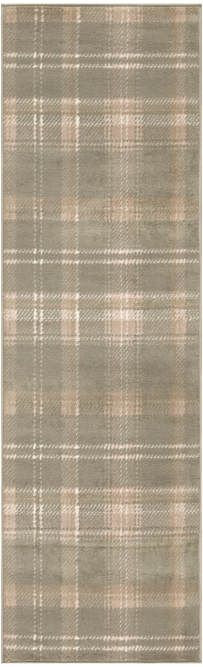 Nourison Home Grafix GRF03 Olive Contemporary Power-loomed Rug