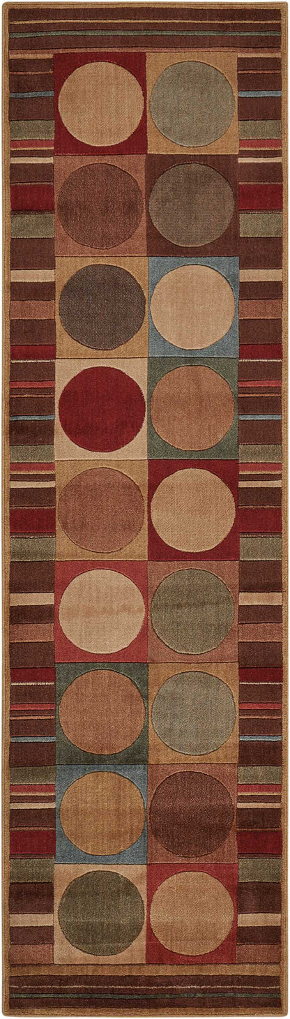 Nourison Home Somerset ST80 Multicolor Contemporary Power-loomed Rug