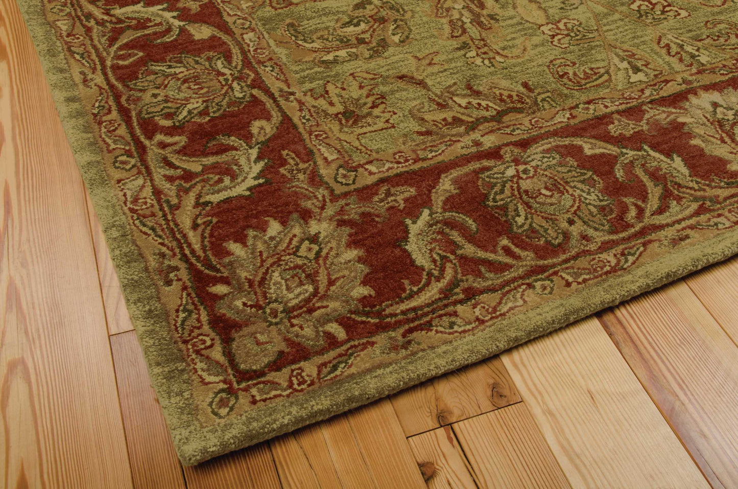Nourison Home Jaipur  Olive  Traditional