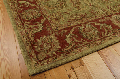 Nourison Home Jaipur  Olive  Traditional