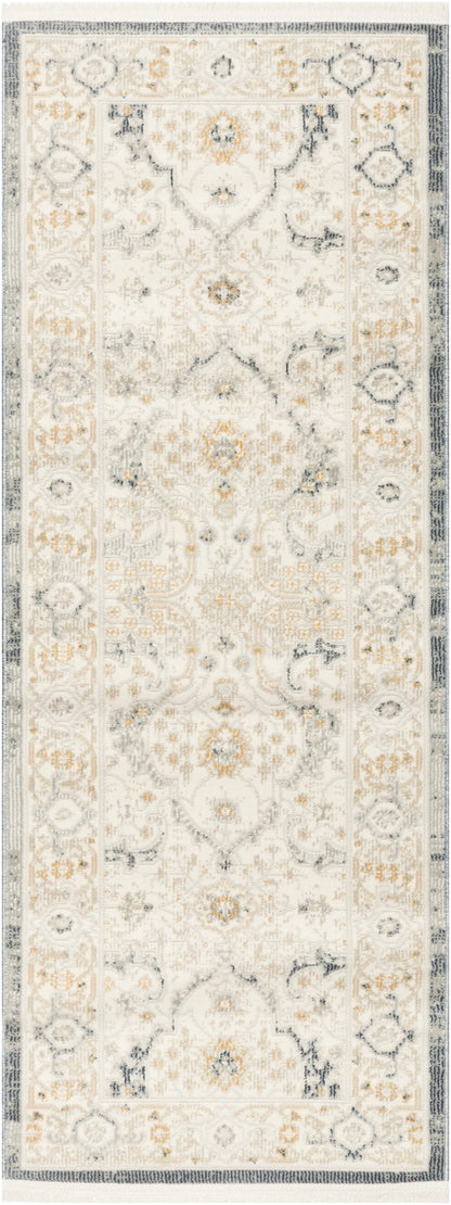 Nourison Home Pardis PRD03 Light Blue Traditional Machine Woven Rug