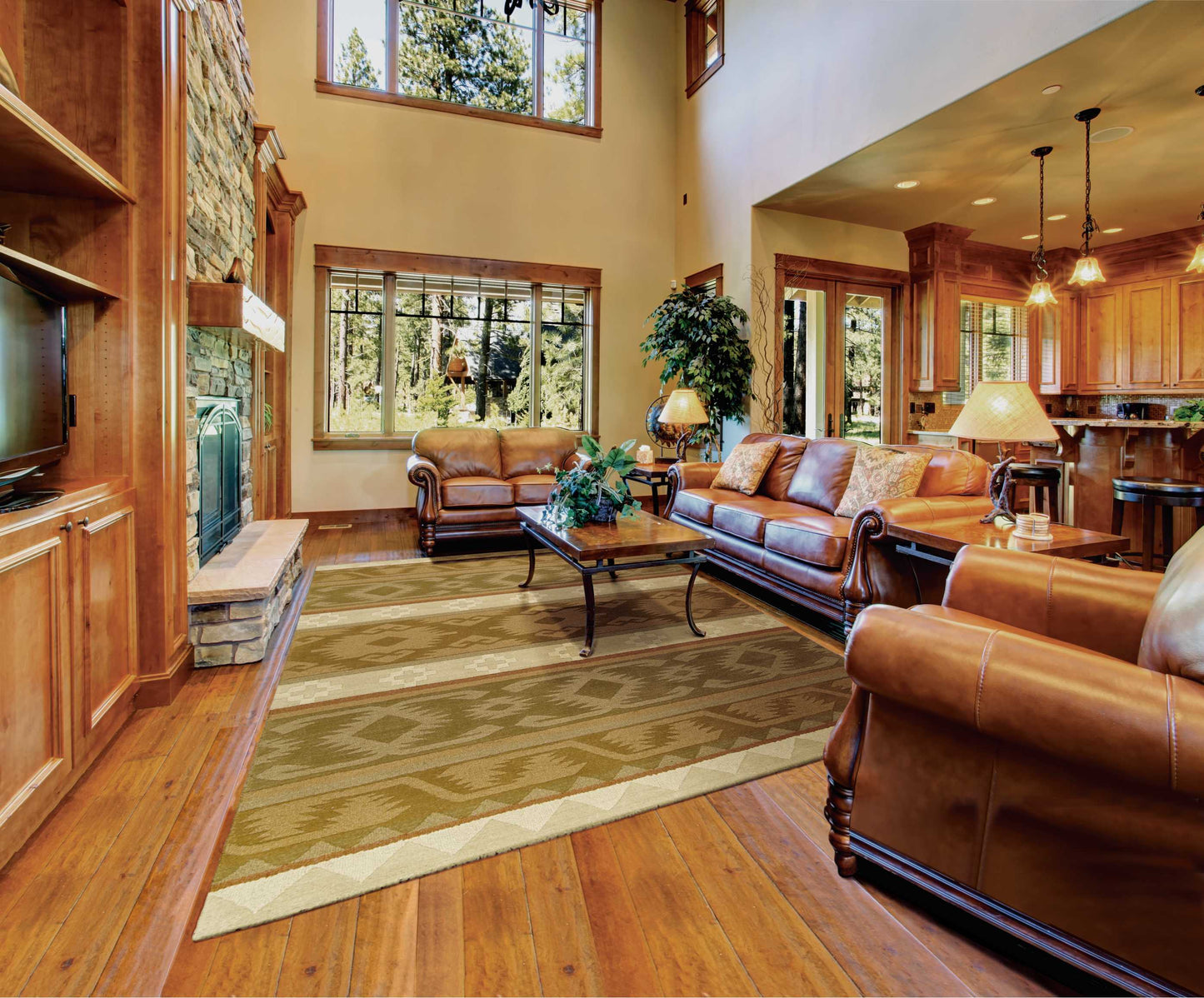 Nourison Home India House  Camel  Traditional