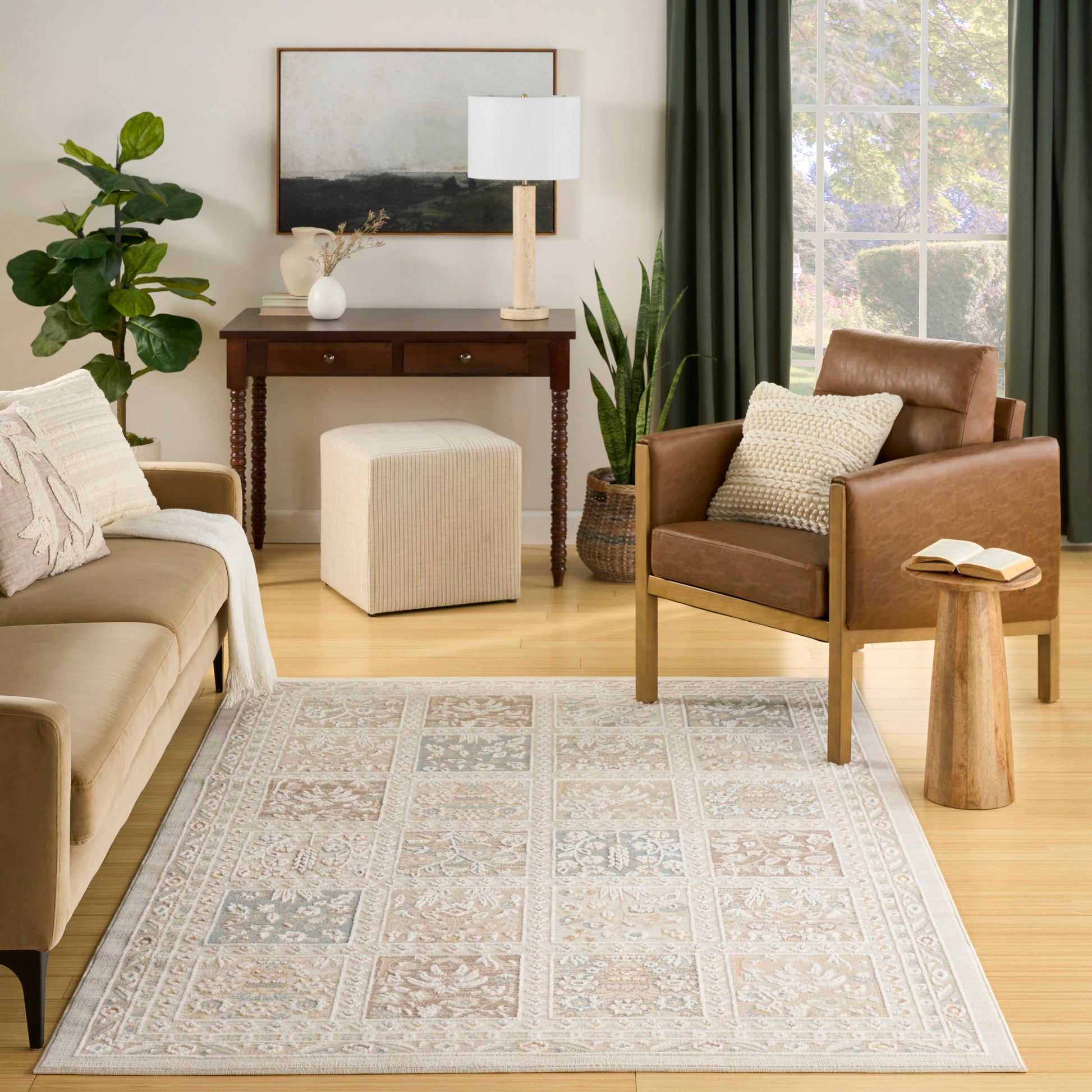 Nourison Home Isla  Multicolor  Traditional
