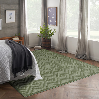 Nourison Home Versatile  Green  Contemporary