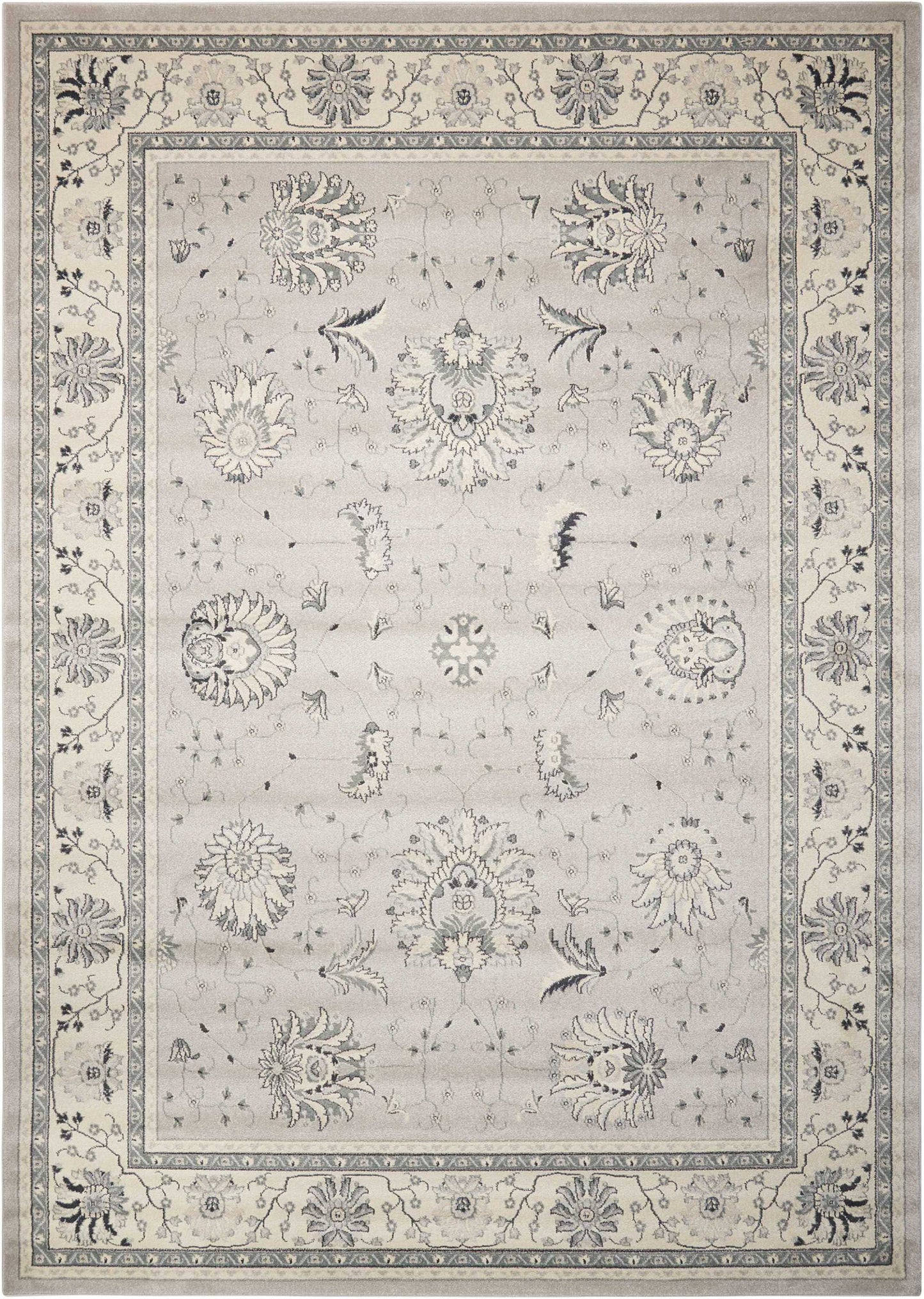 Nourison Home Maymana  Silver  Traditional