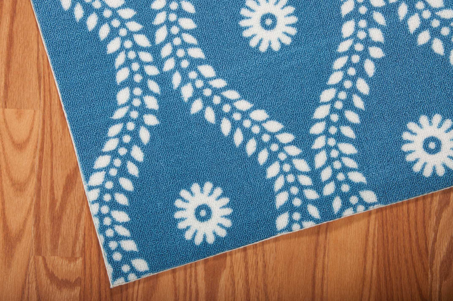 Nourison Home Home & Garden  Navy  Transitional