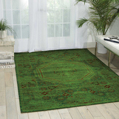Nourison Home Timeless  Teal  Traditional