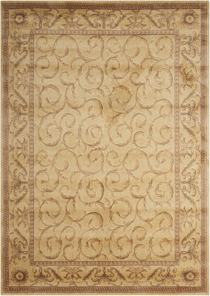 Nourison Home Somerset ST02 Ivory Traditional Power-loomed Rug