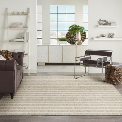 Nourison Home Positano  Grey Ivory  Contemporary