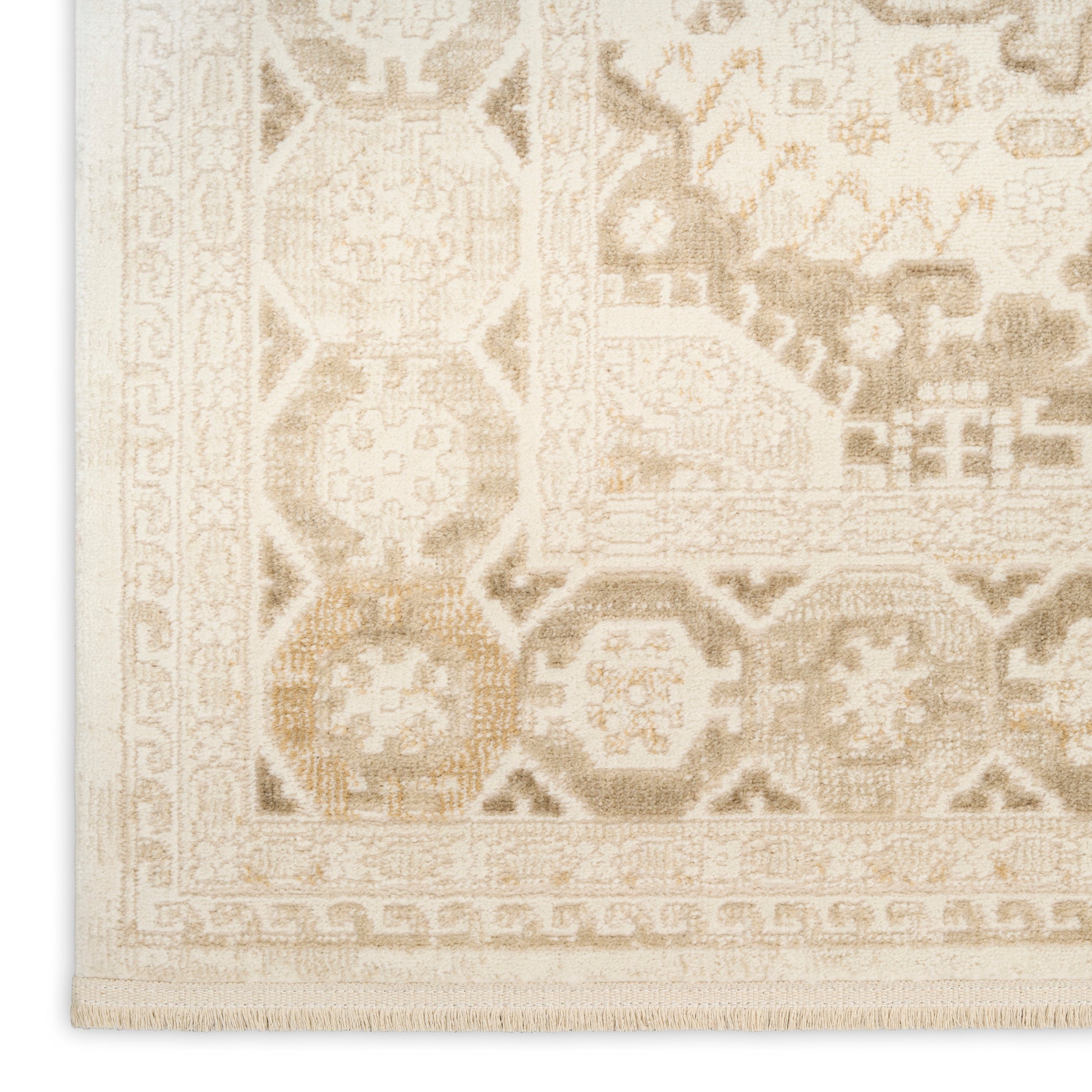 Nourison Home Pardis  Ivory Beige  Traditional